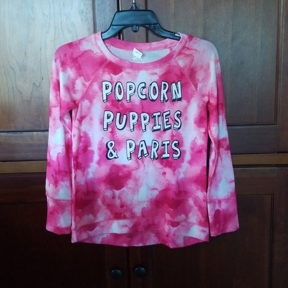 Justice Other - Justice Size 12 NEW Shirt.  Popcorn, Puppies Paris